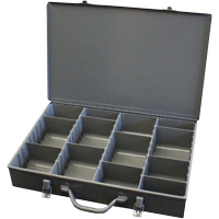 Compartment Steel Scoop Boxes, 17.875" W x 12" D x 3" H, 13 Compartments Maritime Industrial Rubber