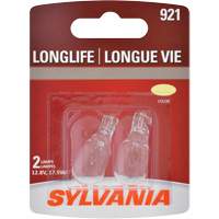 921 Long Life Mini Automotive Bulb, Incandescent, 17.9 W, Off White Maritime Industrial Rubber