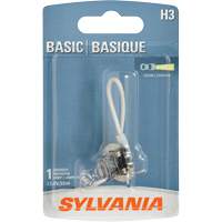 H3 Basic Headlight Bulb, Halogen, 45 W, Off White Maritime Industrial Rubber