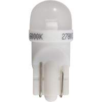 194 Mini Automotive Bulb, LED, 0.5 W/12.8 W, White Maritime Industrial Rubber