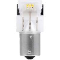 1156 Mini Automotive Bulb, LED, 12.8 W/2.3 W, White Maritime Industrial Rubber