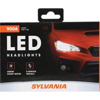 9006 Headlight Bulb, LED, 13.2 W/17 W, White Maritime Industrial Rubber
