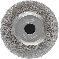 2" Flared Contour Buffing Wheel for M12 Fuel Low Speed Tire Buffer Maritime Industrial Rubber