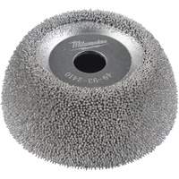 2" Flared Contour Buffing Wheel for M12 Fuel Low Speed Tire Buffer Maritime Industrial Rubber