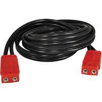 C&acirc;ble &agrave; fiche double, 4 AWG, C&acirc;ble 12' Maritime Industrial Rubber