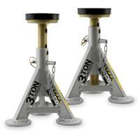 Performance Shorty Low Profile Jack Stands, 3 tons Capacity, 11" - 17" H Maritime Industrial Rubber