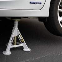 Performance Shorty Low Profile Jack Stands, 3 tons Capacity, 11" - 17" H Maritime Industrial Rubber