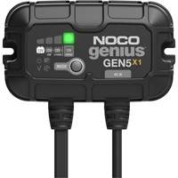 Chargeur de batterie embarqu&eacute; &agrave; 1 sortie de 5 amp&egrave;res Gen5X1 Genius Maritime Industrial Rubber