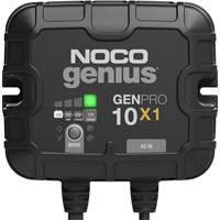 Chargeur de batterie embarqu&eacute; &agrave; 1 sortie de 10 amp&egrave;res GenPro10X1 Genius Maritime Industrial Rubber