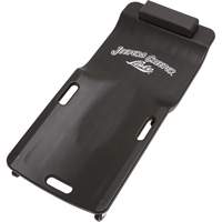 Black Low Profile Plastic Creeper Maritime Industrial Rubber