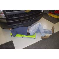 Neon Green Low Profile Plastic Creeper Maritime Industrial Rubber