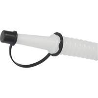 Oil Dispenser with Lid & Cap, Plastic, 8 qt Capacity Maritime Industrial Rubber
