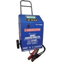 Chargeur de batterie sur roues avec fonction de d&eacute;marrage assist&eacute; de 12 V et 60 A Maritime Industrial Rubber