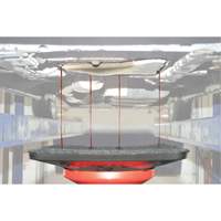 22" Square No Splatter Pad Maritime Industrial Rubber