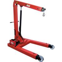 Air Hydraulic Floor Crane, 6000 lbs. (3 tons) Capacity Maritime Industrial Rubber