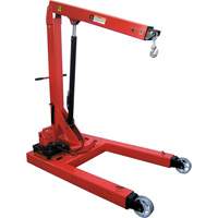 Electro Hydraulic Floor Crane, 6613.87 lbs. (3 tons) Capacity Maritime Industrial Rubber
