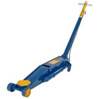 Long Chassis Service Jack, 4 Ton(s) Capacity, 5" Lowered, 25-3/4" Raised, Air Hydraulic Maritime Industrial Rubber