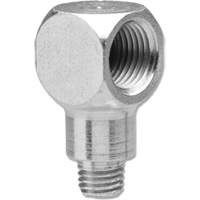 Grease Fitting Adapter with 90-Degree Angle, 1/4"-28 Thread Maritime Industrial Rubber