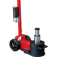 Cric HD &agrave; 2 &eacute;tapes, 22 tonne(s)/44 tonne(s), Air comprim&eacute;/hydraulique Maritime Industrial Rubber