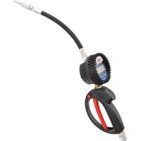 D&eacute;bitm&egrave;tre &eacute;lectronique de lubrifiant avec rallonge flexible &agrave; 90° Maritime Industrial Rubber