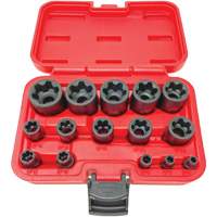 EP "Star" Plus Socket Set, 15 Pieces, 1/4"/3/8"/1/2" Drive Size Maritime Industrial Rubber