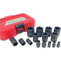 EP "Star" Plus Socket Set, 15 Pieces, 1/4"/3/8"/1/2" Drive Size Maritime Industrial Rubber