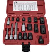 18-Piece Brake Caliper Socket Set Maritime Industrial Rubber