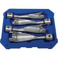 4-Piece Injection Line Wrench Set Maritime Industrial Rubber