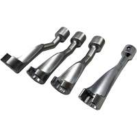 4-Piece Injection Line Wrench Set Maritime Industrial Rubber
