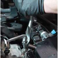 4-Piece Injection Line Wrench Set Maritime Industrial Rubber