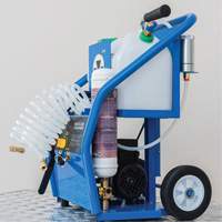 “MASTERCLEANSE” Large Volume Flush Machine Maritime Industrial Rubber