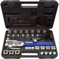 Jeu d'outils d'&eacute;vasement hydraulique universel avec coupe-tube & adaptateur de conduite &agrave; essence Maritime Industrial Rubber