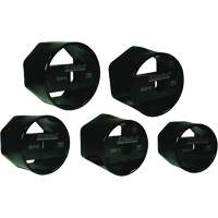 Jeu de douilles pour &eacute;crous d'essieu Maritime Industrial Rubber
