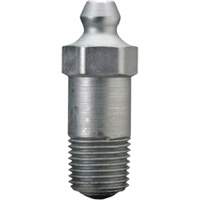 Straight Lubrication Fitting, 1/8" PTF SPL Short Thread Maritime Industrial Rubber