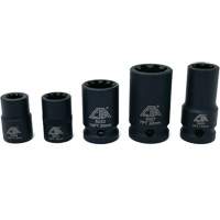 5 Pc. VAG Brake Caliper Socket Set Maritime Industrial Rubber