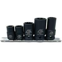 5 Pc. VAG Brake Caliper Socket Set Maritime Industrial Rubber