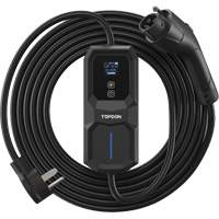 Fiche NEMA 6-50 portable PulseQ AC, 32 A, Niveau 2 CA, Connecteur Type 1 (SAE J1772) Maritime Industrial Rubber
