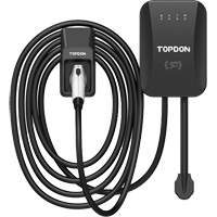 Chargeur r&eacute;sidentiel PulseQ AC pour VE avec mode identification par radiofr&eacute;quence (RFID), 40 A, Niveau 2 CA, Connecteur Type 1 (SAE J1772) Maritime Industrial Rubber