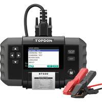 BT600 12V Battery & 12V/24V System Tester with Built-in Printer Maritime Industrial Rubber