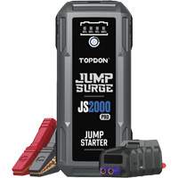 D&eacute;marreur de secours, banque d'alimentation et lampe de poche JumpSurge2000Pro &agrave; 2500 A de pointe Maritime Industrial Rubber