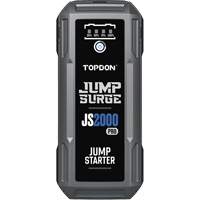 D&eacute;marreur de secours, banque d'alimentation et lampe de poche JumpSurge2000Pro &agrave; 2500 A de pointe Maritime Industrial Rubber