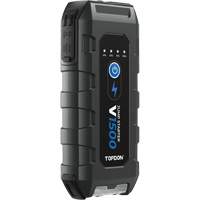 D&eacute;marreur d'appoint, survolteur, banque d'alimentation et lampe de poche V1500 Maritime Industrial Rubber