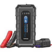V2200Plus 2-en-1: d&eacute;marreur de secours 2200 A de pointe, testeur de batterie et de syst&egrave;me Maritime Industrial Rubber