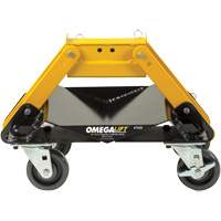 2000 lbs. Heavy-Duty 3-in-1 Car Dolly Set Maritime Industrial Rubber