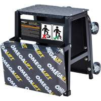 2-in-1 Seat-Stool Combo Maritime Industrial Rubber