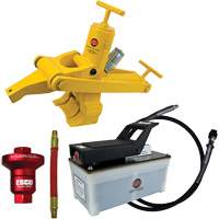 Trousse de d&eacute;monte-talons Combi avec pompe &agrave; air hydraulique de 2,5 pintes Maritime Industrial Rubber