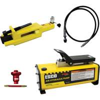 Ensemble de brise-talon pour pneus g&eacute;ants/&eacute;quipement de terrassement avec pompe hydraulique de 1/2 gallon Maritime Industrial Rubber