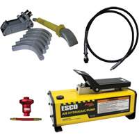 Ensemble de t&ecirc;te de brise-talon pour pneus g&eacute;ants avec pompe hydraulique de 1/2 gallon Maritime Industrial Rubber
