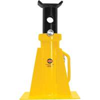 Pin Style Jack Stand, Locking Pin, 25 tons Capacity, 15-3/4" - 26-3/4" H Maritime Industrial Rubber