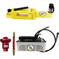 Ensemble de brise-talon pour pneus g&eacute;ants/&eacute;quipement de terrassement Yellow Jackit Maritime Industrial Rubber
